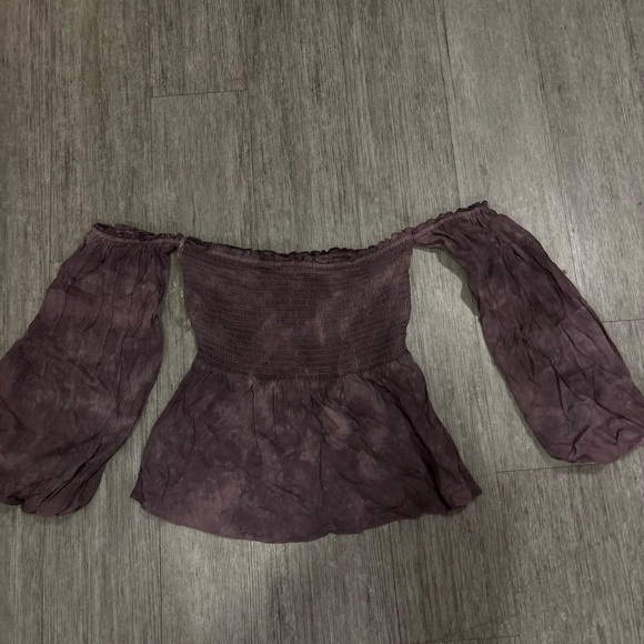 Vintage American Eagle off the shoulder top - Picture 1 of 2